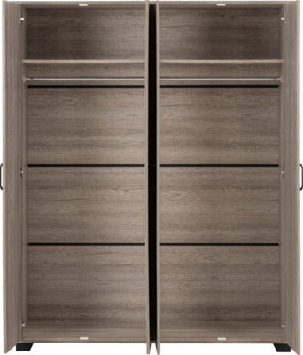 Oliver 4 Door Wardrobe - Furniture Cash and Carry