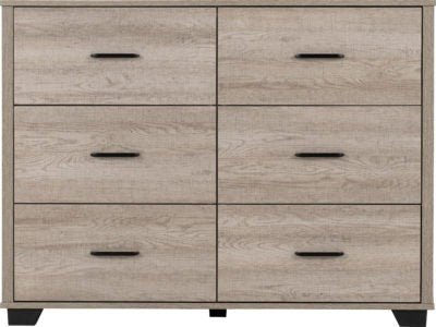 Oliver 6 Drawer Chest - Furniture Cash and Carry