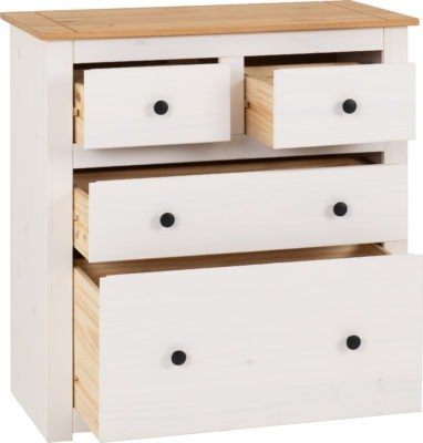 Panama 2+2 Drawer Chest - Furniture Cash and Carry