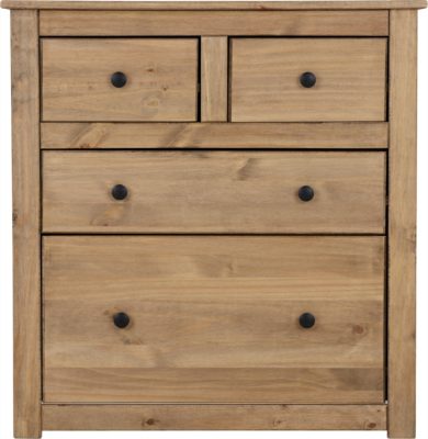 Panama 2+2 Drawer Chest - Furniture Cash and Carry