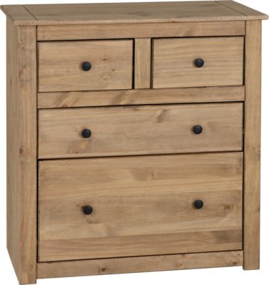 Panama 2+2 Drawer Chest - Furniture Cash and Carry