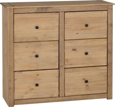 Panama 6 Drawer Chest - Furniture Cash and Carry