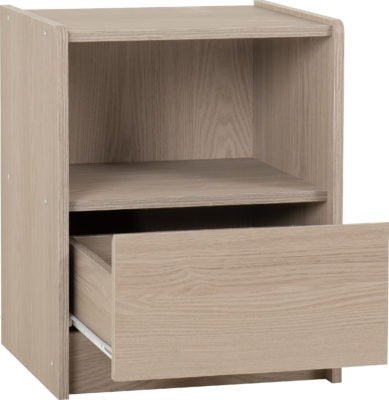 Paris 1 Drawer Bedside - Furniture Cash and Carry