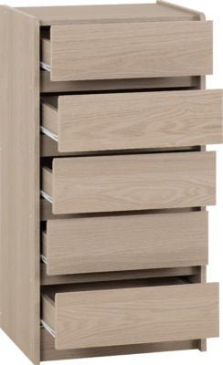 Paris 5 Drawer Chest - Furniture Cash and Carry