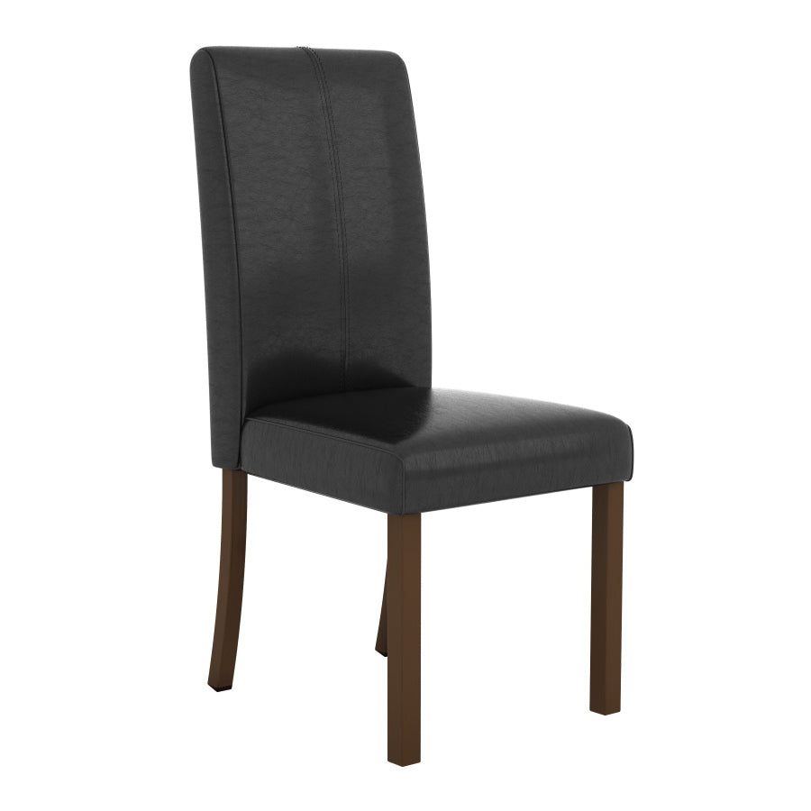 Parkfield Solid Acacia PU Dining Chairs (Set of 2)