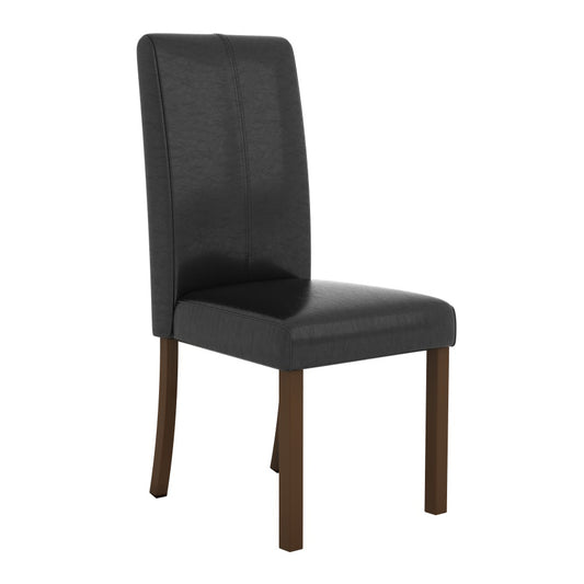 Parkfield Solid Acacia PU Dining Chairs (Set of 2)
