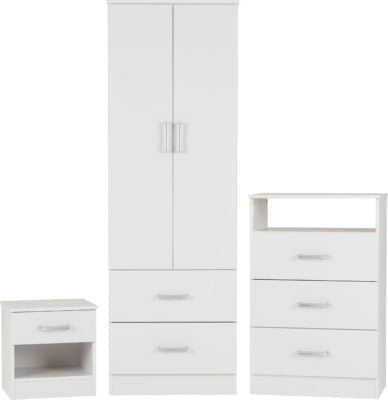 Polar Bedroom Set - Furniture Cash and Carry