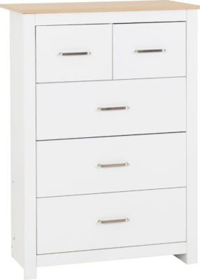 Portland 3+2 Drawer Chest - Furniture Cash and Carry