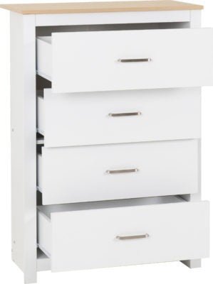 Portland 4 Drawer Chest - Furniture Cash and Carry