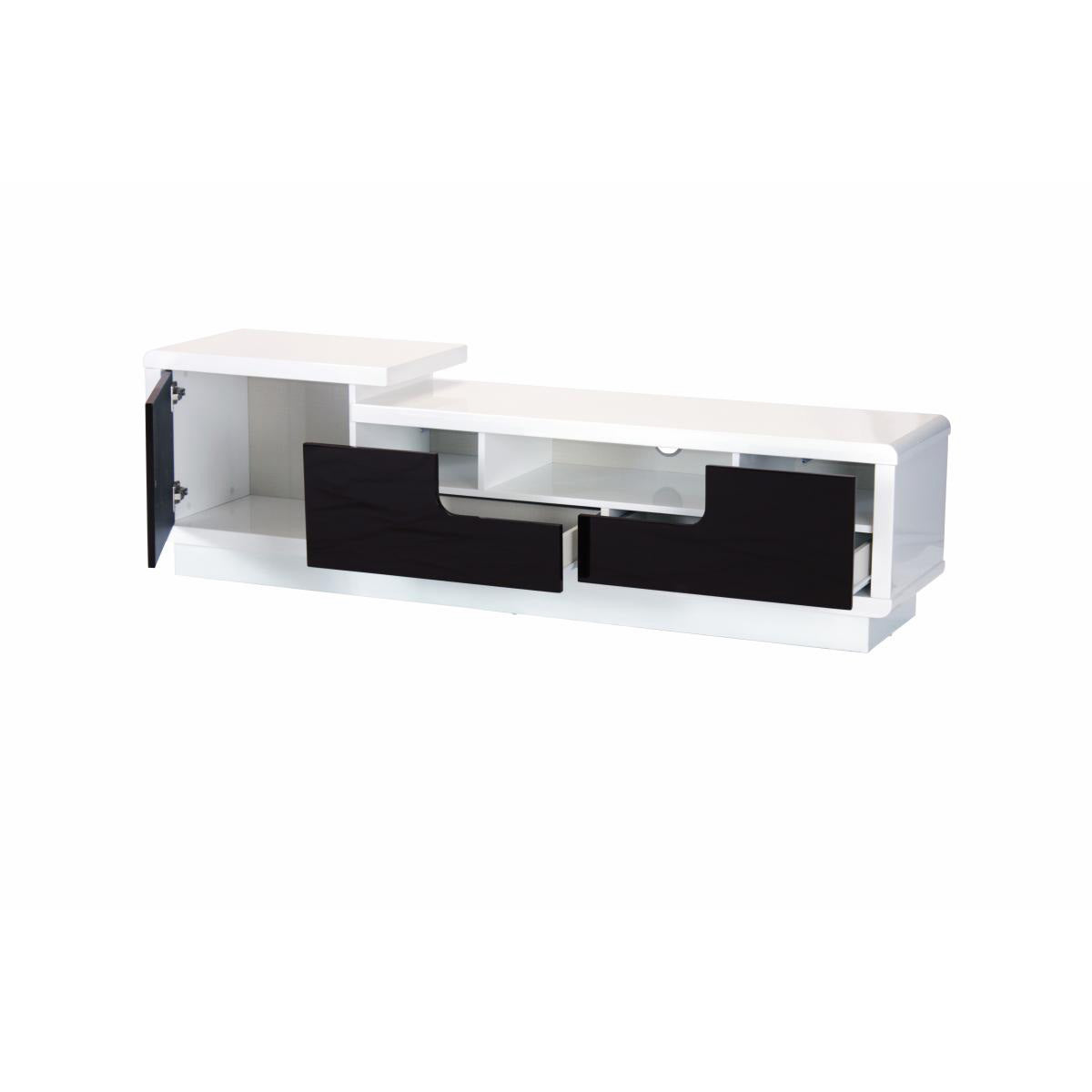 Rosedale High Gloss TV Cabinet - Black
