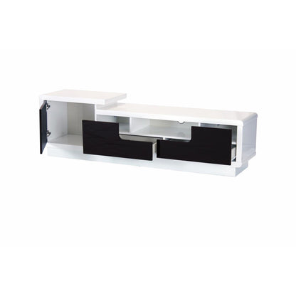 Rosedale High Gloss TV Cabinet - Black