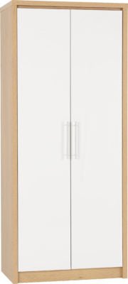 Seville 2 Door Wardrobe - Furniture Cash and Carry