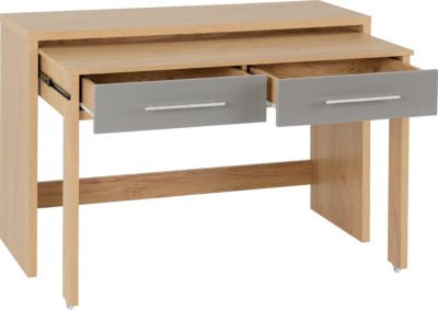 Seville 2 Drawer Slider Desk - Furniture Cash and Carry
