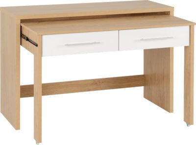 Seville 2 Drawer Slider Desk - Furniture Cash and Carry