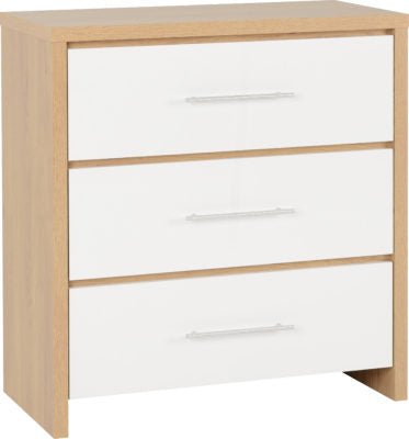 Seville 3 Drawer Chest - Furniture Cash and Carry