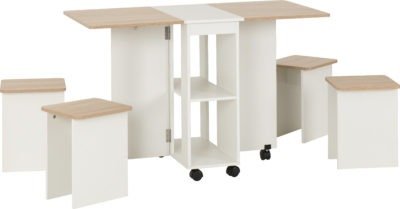 Seymore Stowaway Dining Set - Furniture Cash and Carry