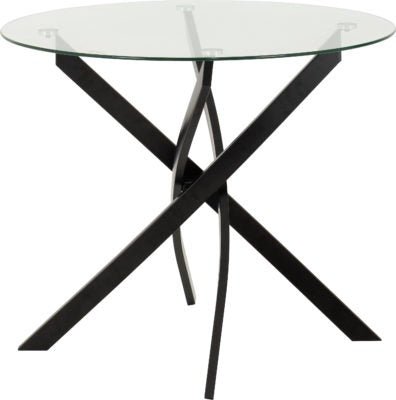 Sheldon Round Glass Top Dining Set - Furniture Cash and Carry