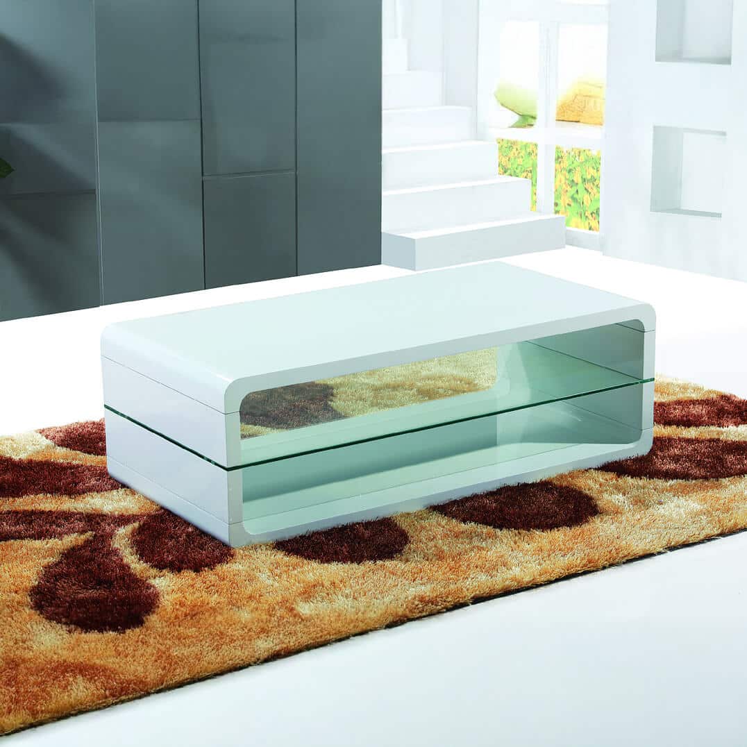 Tilton Coffee Table - White