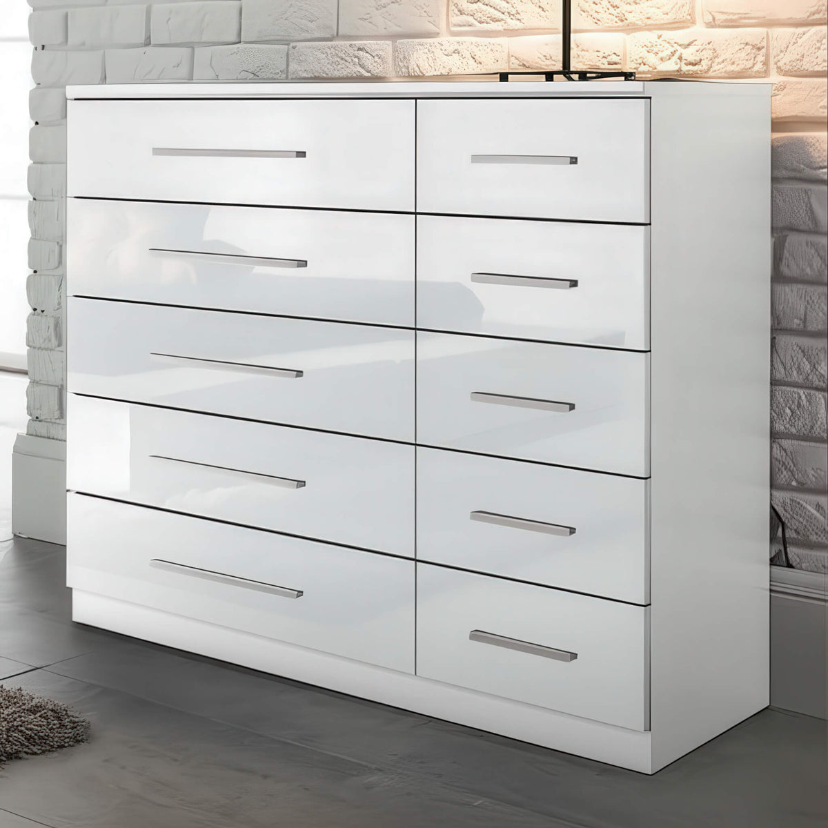 Topline Chest 5+5 - White