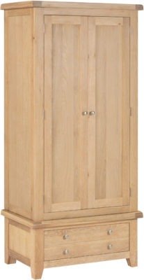 Windsor 2 Door 1 Drawer Wardrobe - Furniture Cash and Carry