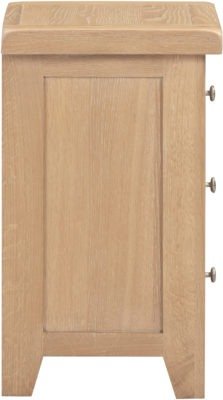 Windsor 3 Drawer Bedside - Furniture Cash and Carry
