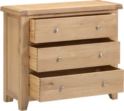 Windsor 3 Drawer Chest - Furniture Cash and Carry