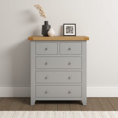 Windsor 3+2 Drawer Chest - Furniture Cash and Carry