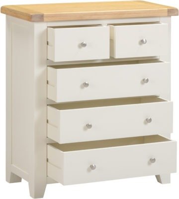 Windsor 3+2 Drawer Chest - Furniture Cash and Carry