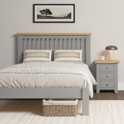 Windsor 4'6" Bed Low Foot End - Furniture Cash and Carry
